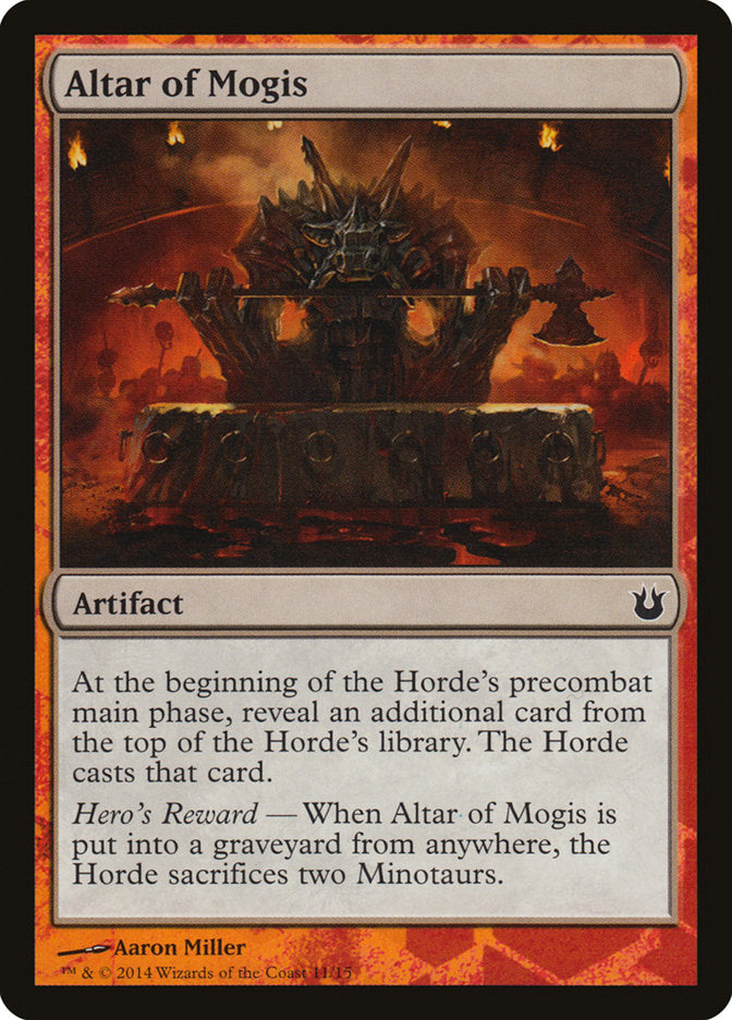 Altar of Mogis [Born of the Gods Battle the Horde] | Total Play