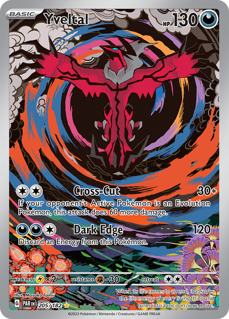 Yveltal (205/182) [Scarlet & Violet: Paradox Rift] | Total Play