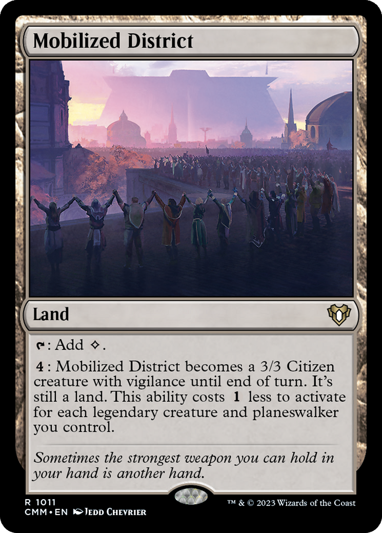 Mobilized District [Commander Masters] | Total Play