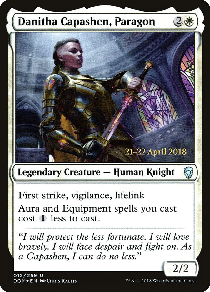 Danitha Capashen, Paragon [Dominaria Prerelease Promos] | Total Play