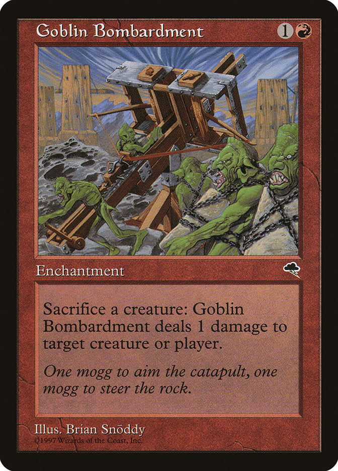 Goblin Bombardment [Tempest] | Total Play