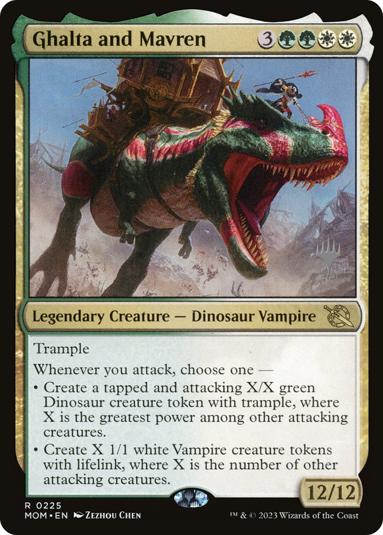 Ghalta and Mavren (Promo Pack) [March of the Machine Promos] | Total Play