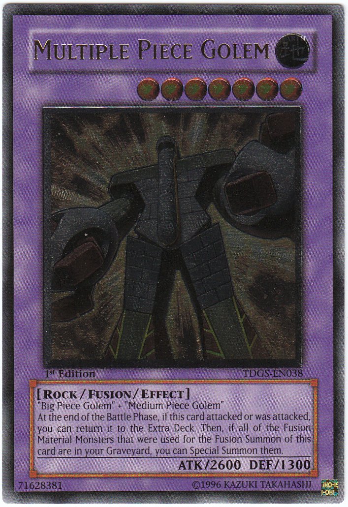 Multiple Piece Golem [TDGS-EN038] Ultimate Rare | Total Play