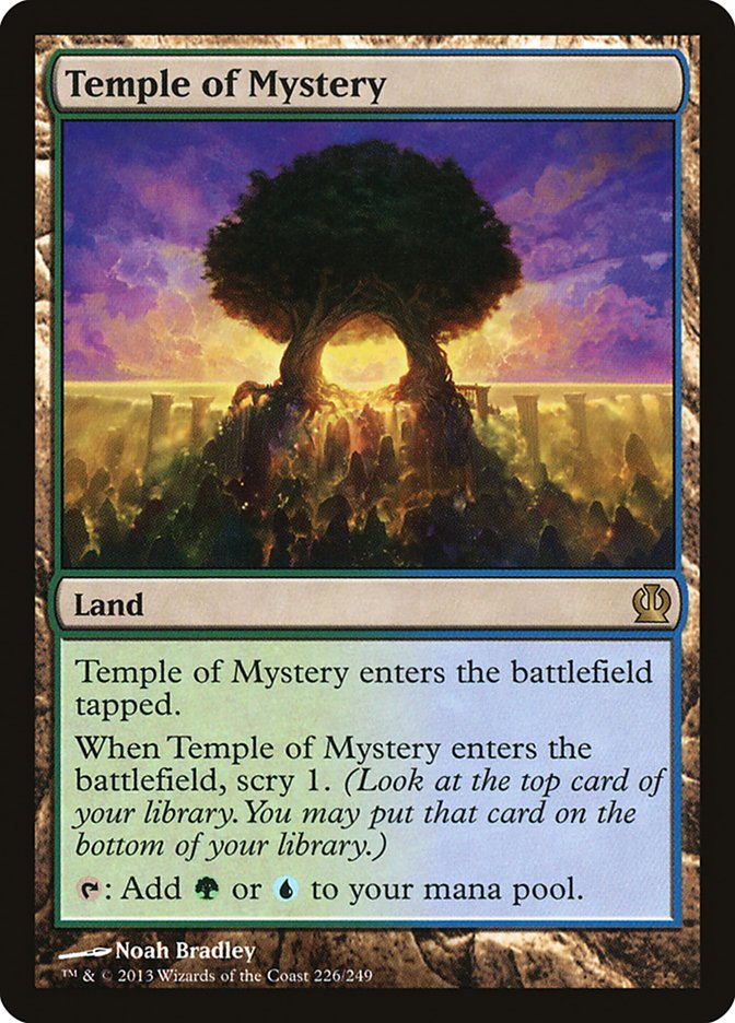 Temple of Mystery [Theros] | Total Play