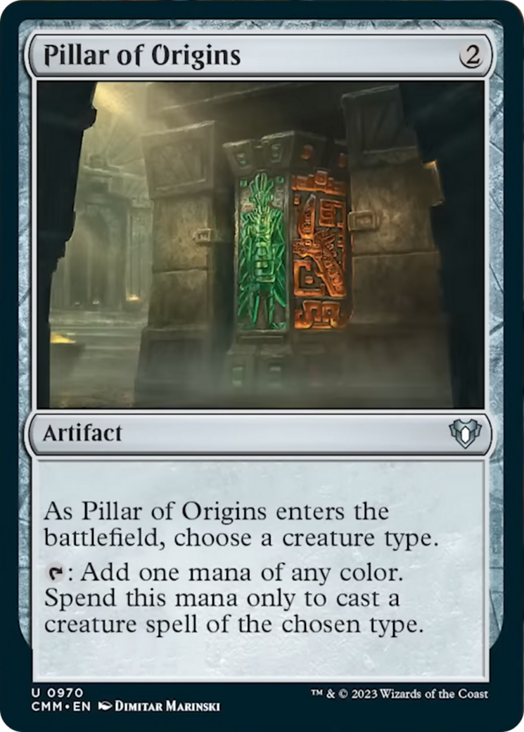 Pillar of Origins [Commander Masters] | Total Play