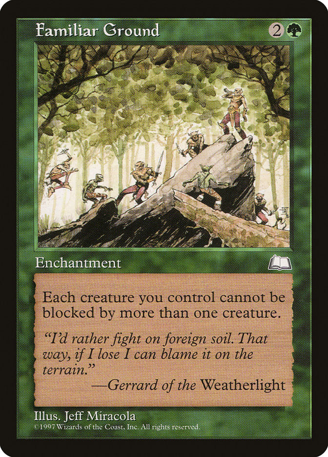 Familiar Ground [Weatherlight] | Total Play