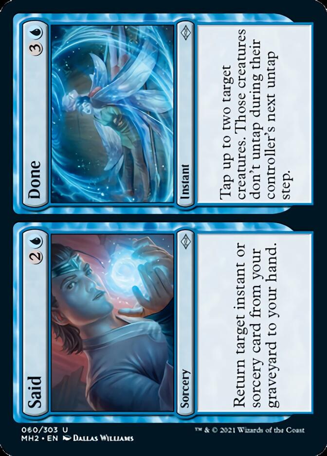 Said // Done [Modern Horizons 2] | Total Play