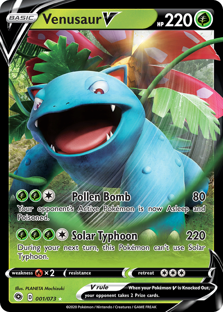 Venusaur V (001/073) [Sword & Shield: Champion's Path] | Total Play