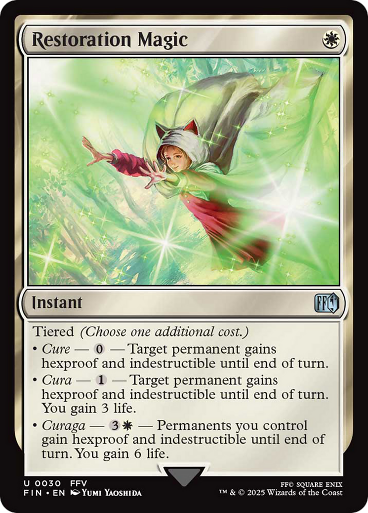 Restoration Magic [FINAL FANTASY] | Total Play