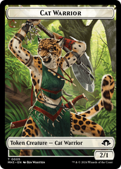 Servo // Cat Warrior Double-Sided Token [Modern Horizons 3 Tokens] | Total Play