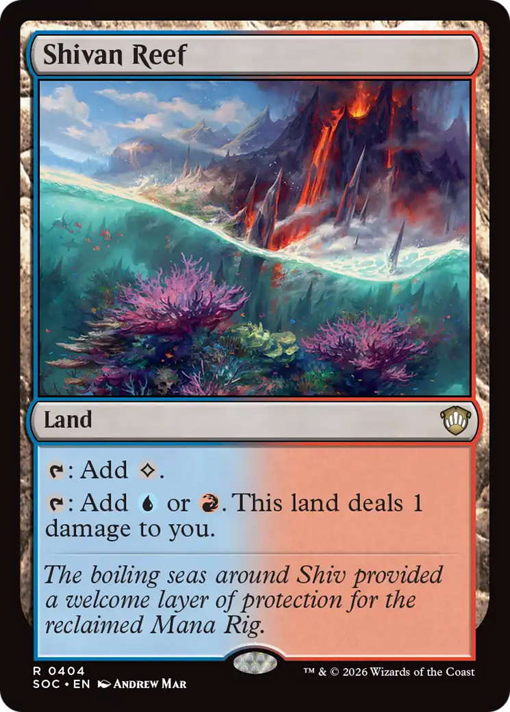 Shivan Reef [Secrets of Strixhaven Commander] | Total Play