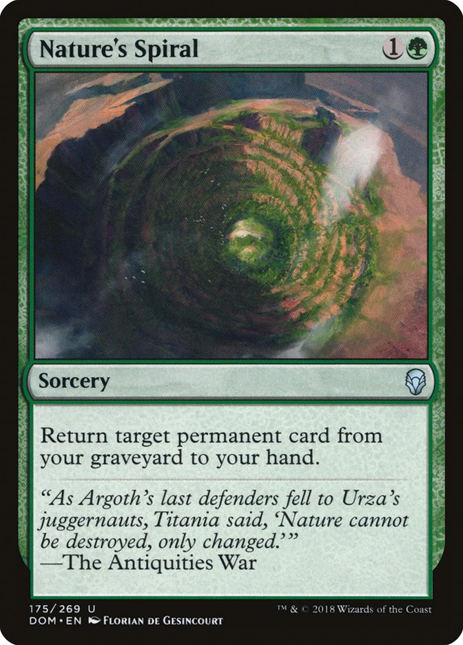 Nature's Spiral [Dominaria] | Total Play
