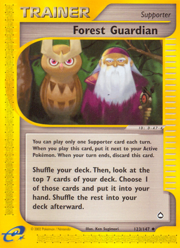 Forest Guardian (123/147) [Aquapolis] | Total Play