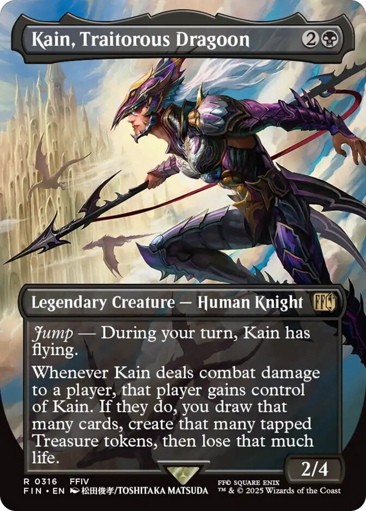 Kain, Traitorous Dragoon (Borderless) [FINAL FANTASY] | Total Play