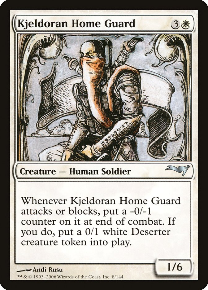 Kjeldoran Home Guard [Coldsnap Theme Decks] | Total Play