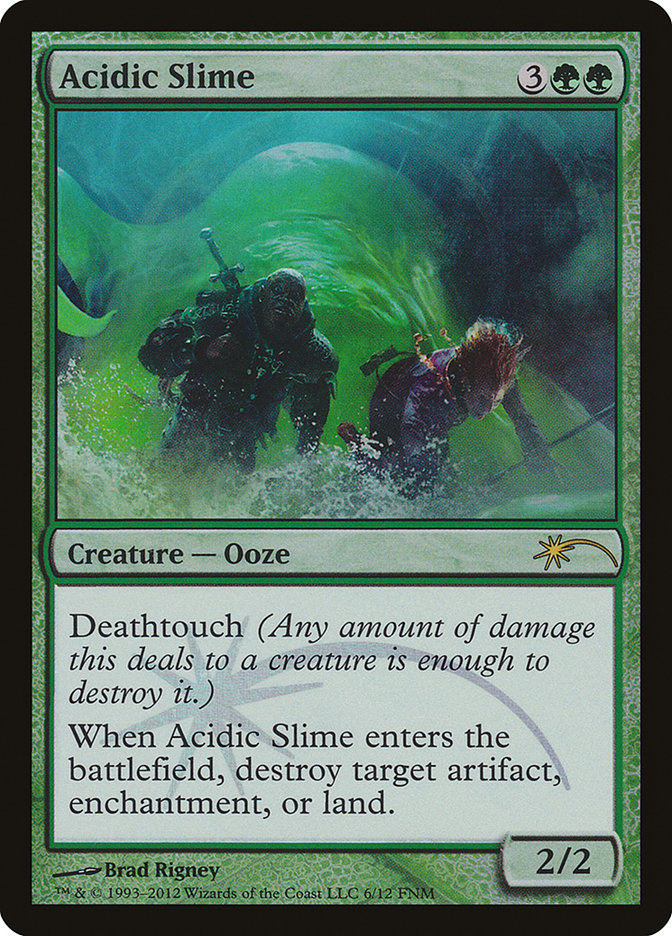 Acidic Slime [Friday Night Magic 2012] | Total Play