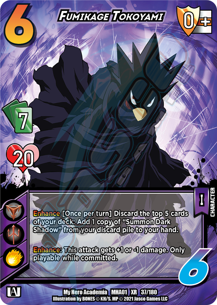 Fumikage Tokoyami [Series 1 XR Unlimited] | Total Play
