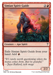 Simian Spirit Guide (White Border) [Mystery Booster 2] | Total Play