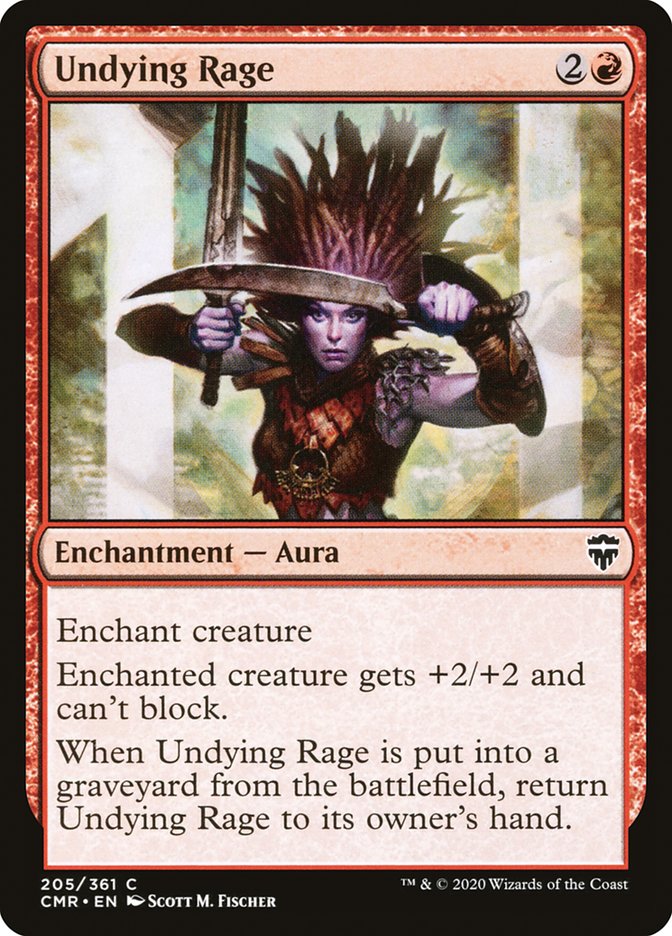 Undying Rage [Commander Legends] | Total Play