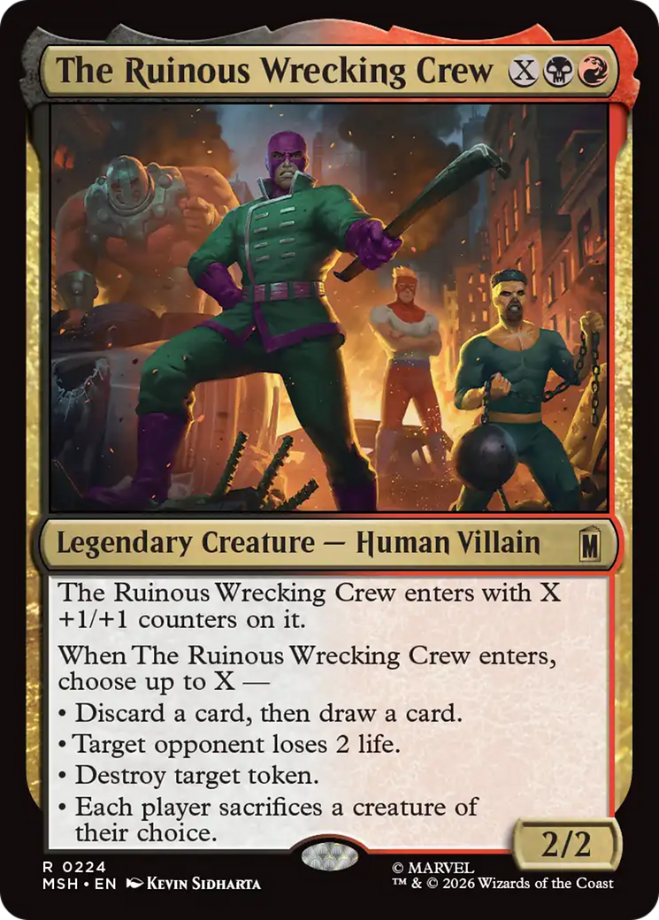 The Ruinous Wrecking Crew [Marvel Super Heroes] | Total Play