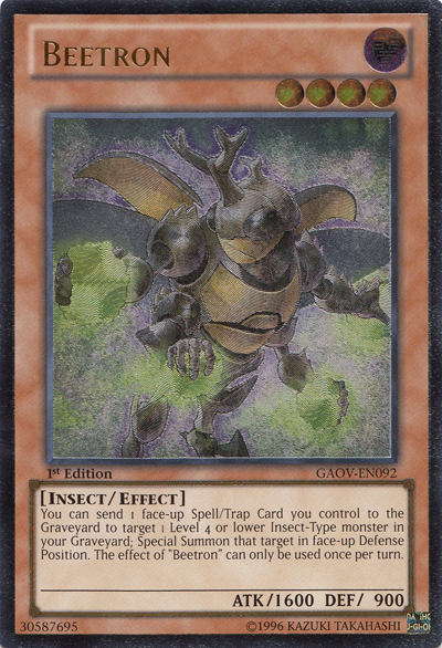 Beetron [GAOV-EN092] Ultimate Rare | Total Play