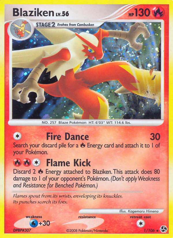 Blaziken (1/106) [Diamond & Pearl: Great Encounters] | Total Play