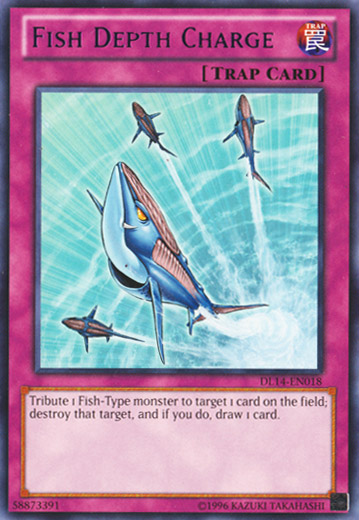 Fish Depth Charge (Purple) [DL14-EN018] Rare | Total Play