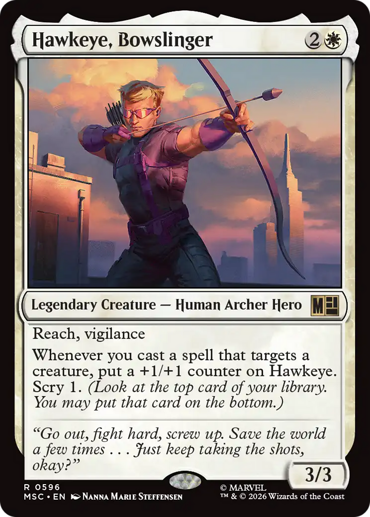 Hawkeye, Bowslinger [Marvel Super Heroes Commander] | Total Play