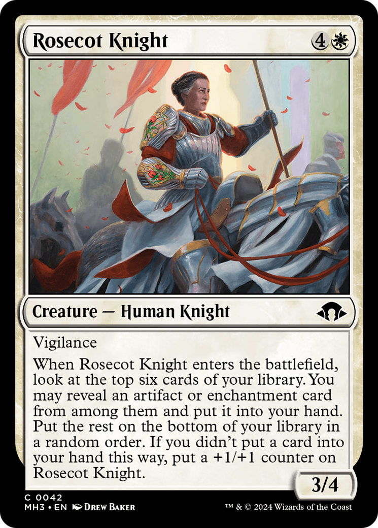 Rosecot Knight [Modern Horizons 3] | Total Play