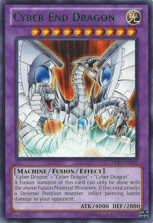 Cyber End Dragon (Green) [DL17-EN010] Rare | Total Play