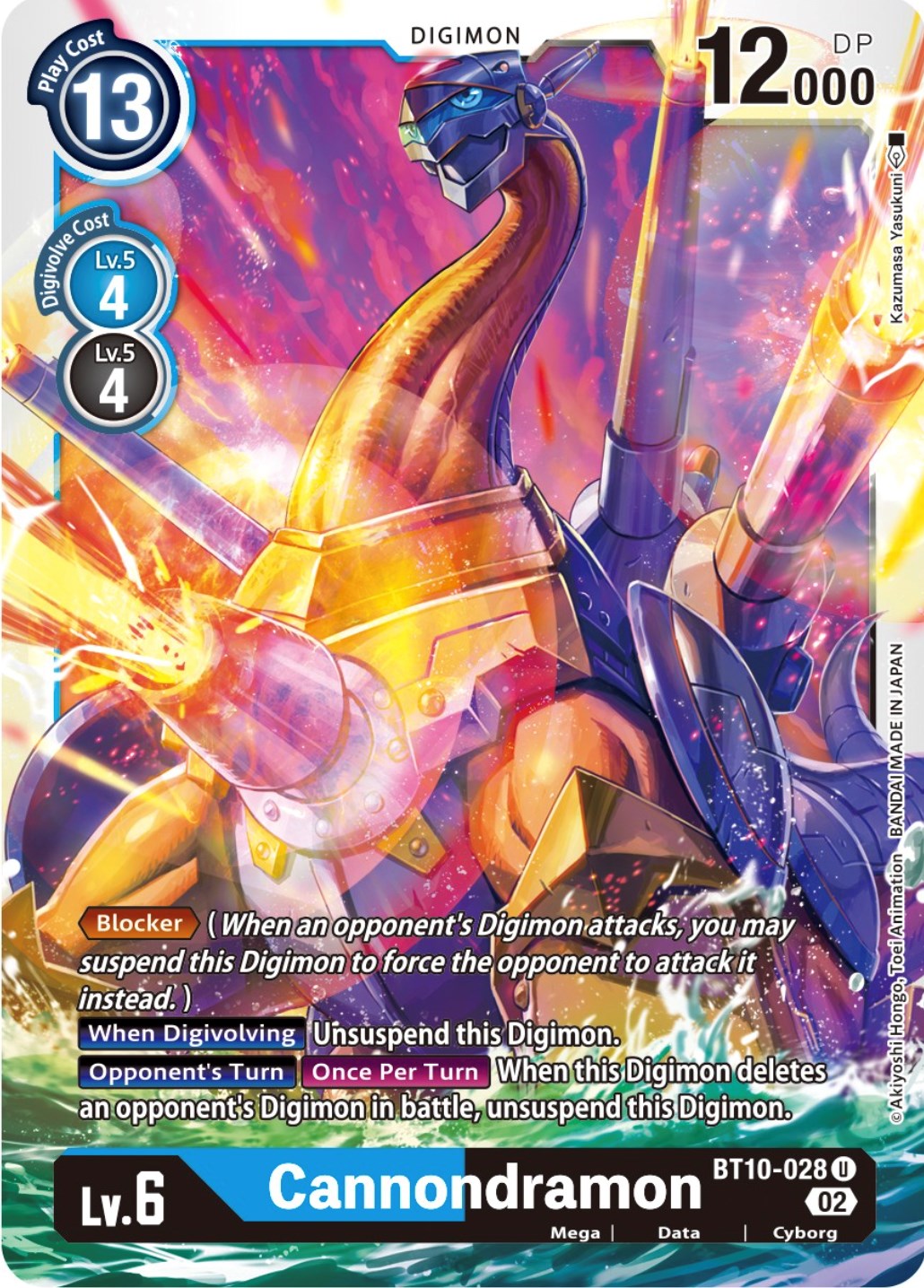 Cannondramon [BT10-028] [Xros Encounter] | Total Play