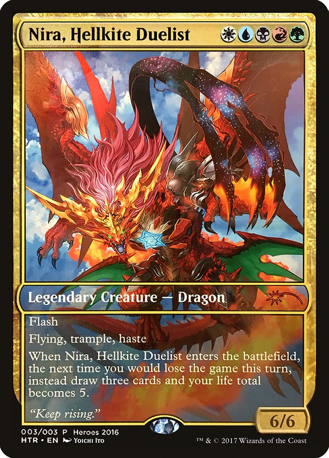 Nira, Hellkite Duelist [Heroes of the Realm] | Total Play