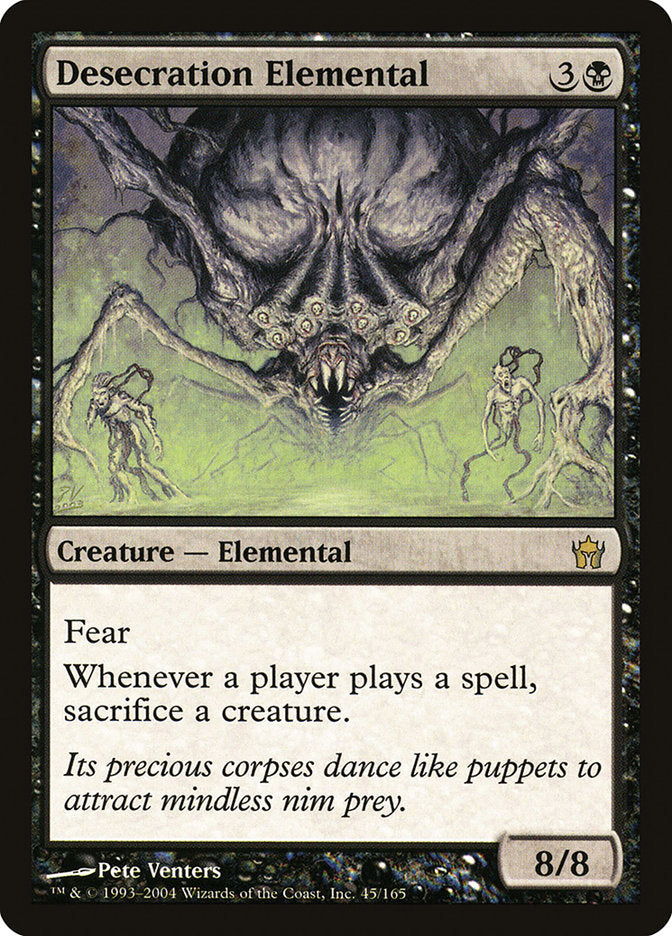 Desecration Elemental [Fifth Dawn] | Total Play