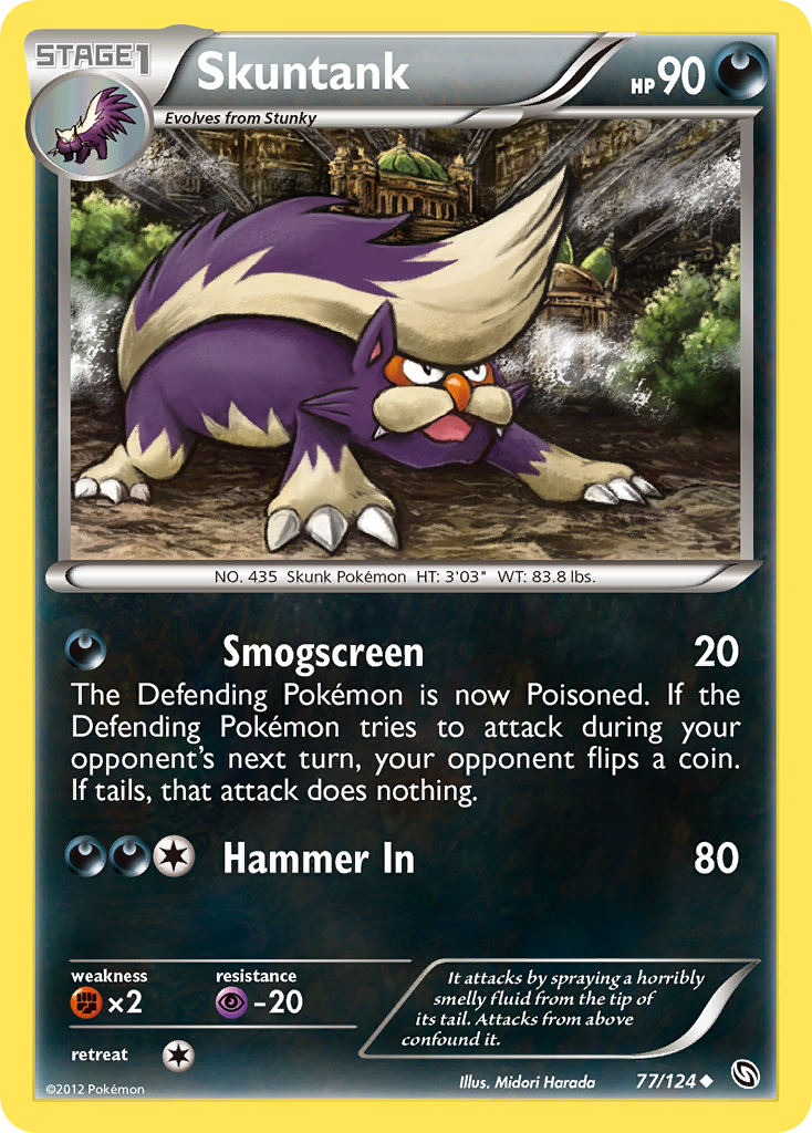 Skuntank (77/124) [Black & White: Dragons Exalted] | Total Play
