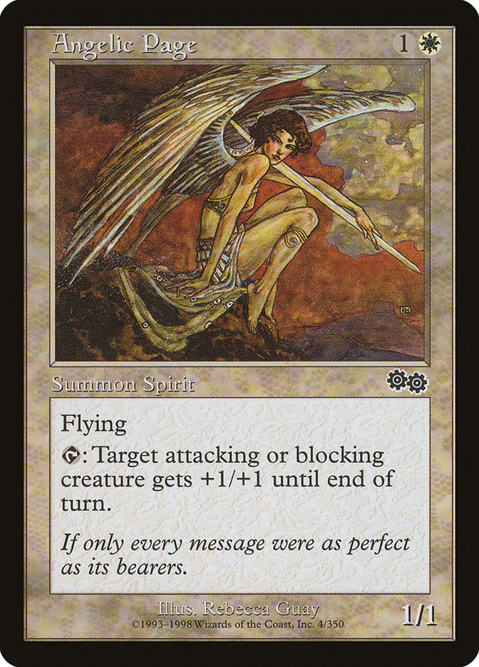 Angelic Page [Urza's Saga] | Total Play