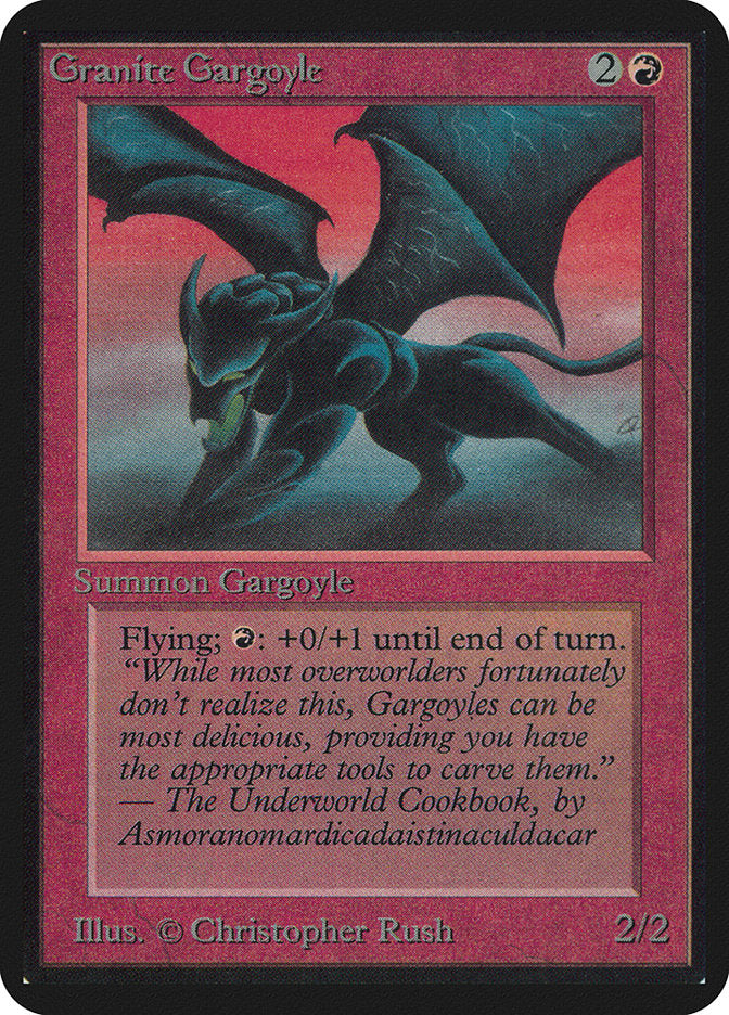 Granite Gargoyle [Alpha Edition] | Total Play