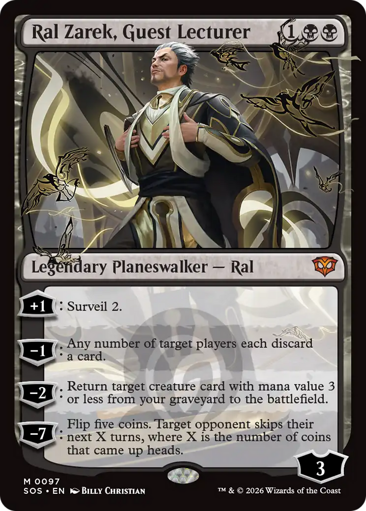 Ral Zarek, Guest Lecturer [Secrets of Strixhaven] | Total Play