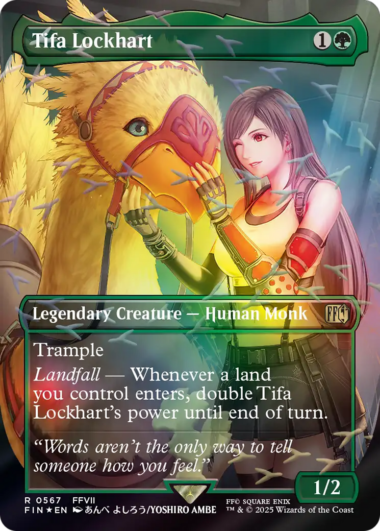 Tifa Lockhart (Borderless) (Chocobo Track Foil) [FINAL FANTASY] | Total Play