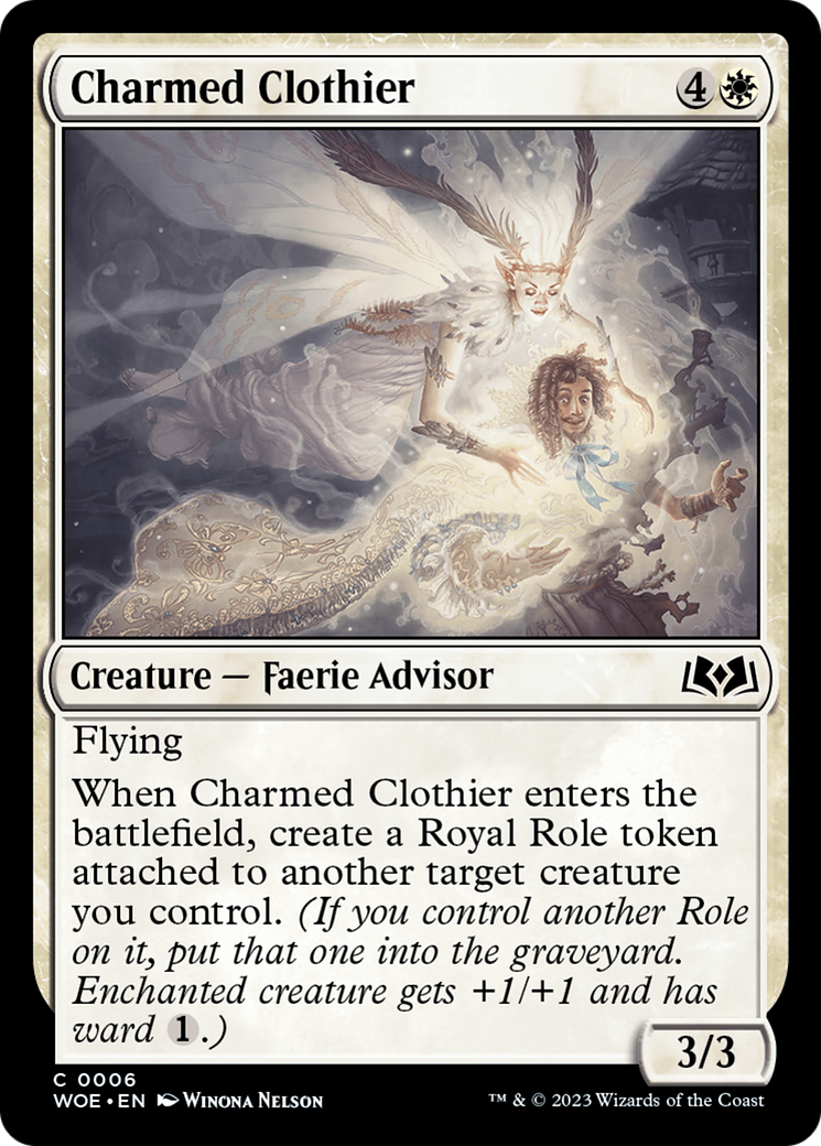 Charmed Clothier [Wilds of Eldraine] | Total Play