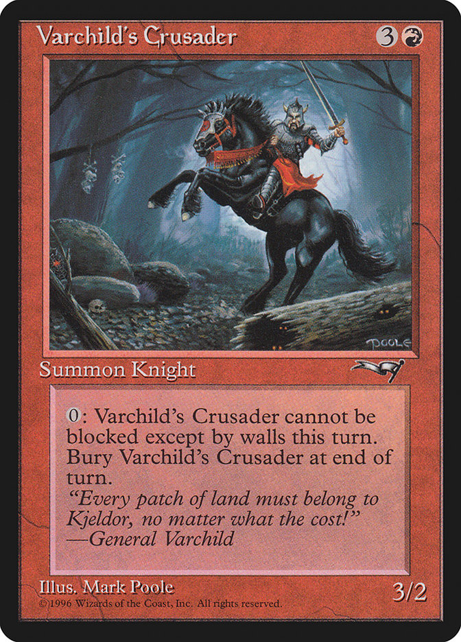 Varchild's Crusader (Black Horse) [Alliances] | Total Play