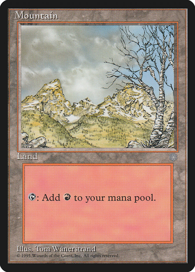 Mountain (Signature on Left) [Ice Age] | Total Play