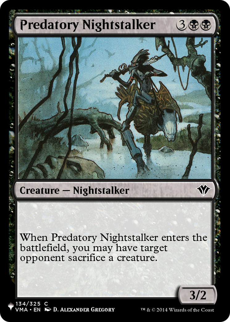 Predatory Nightstalker [The List] | Total Play