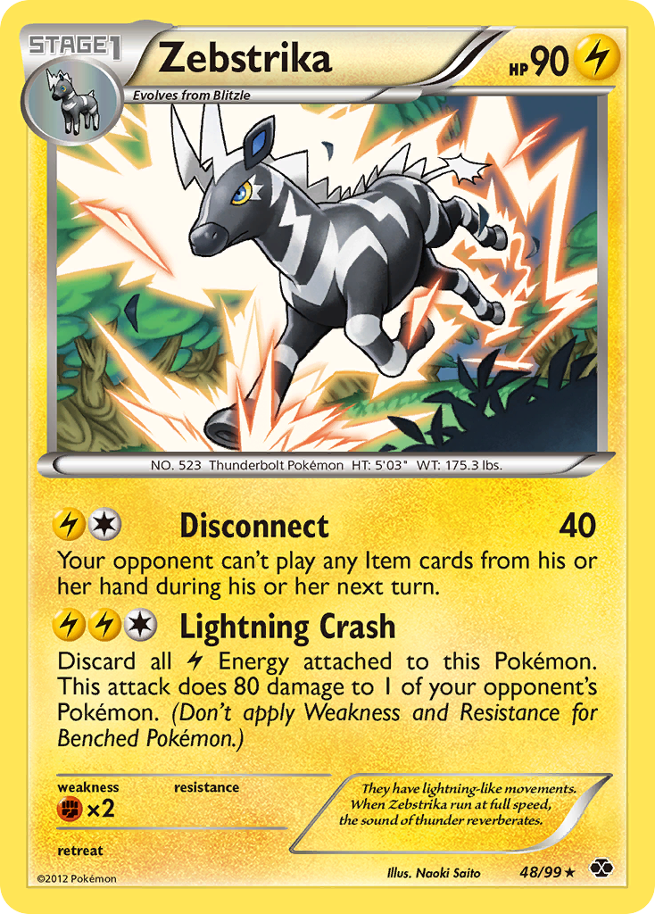 Zebstrika (48/99) [Black & White: Next Destinies] | Total Play