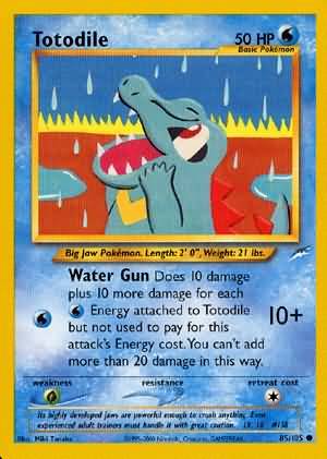 Totodile (85/105) [Neo Destiny Unlimited] | Total Play