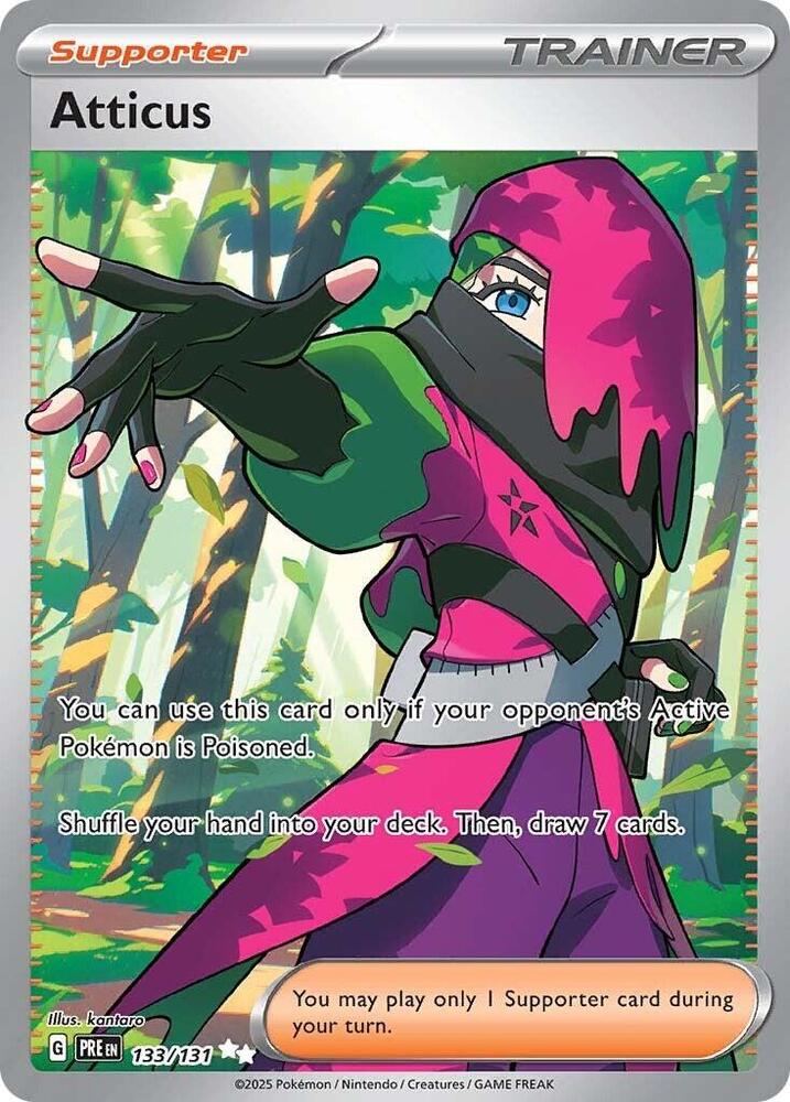 Atticus (133/131) [Scarlet & Violet: Prismatic Evolutions] | Total Play