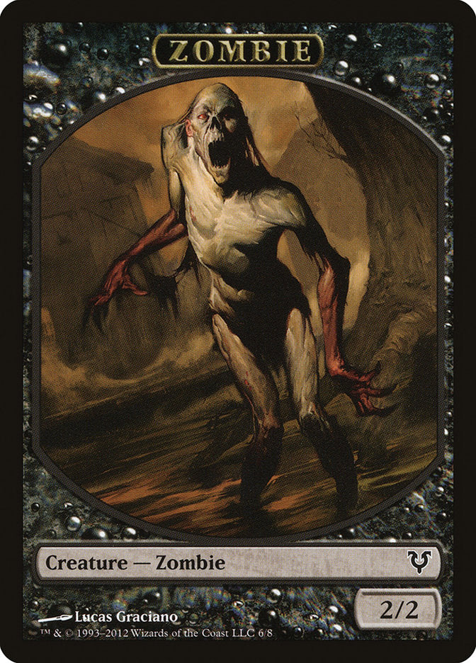 Zombie Token [Avacyn Restored Tokens] | Total Play