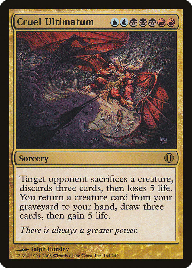 Cruel Ultimatum [Shards of Alara] | Total Play