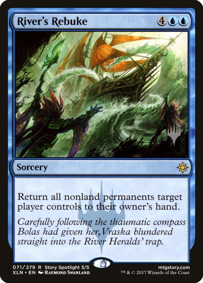 River's Rebuke (Promo Pack) [Ixalan Promos] | Total Play