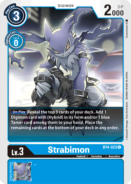 Strabimon [BT4-023] [Great Legend] | Total Play