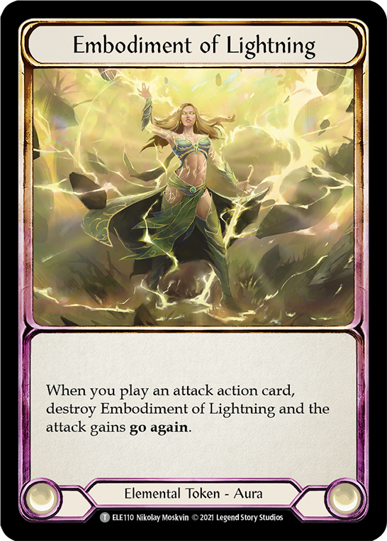 Embodiment of Earth // Embodiment of Lightning [U-ELE109 // U-ELE110] (Tales of Aria Unlimited)  Unlimited Normal | Total Play